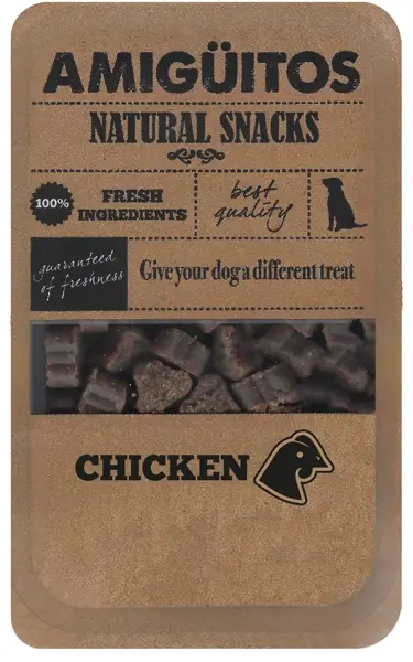 Amiguitos Dogsnack Chicken 100 gram