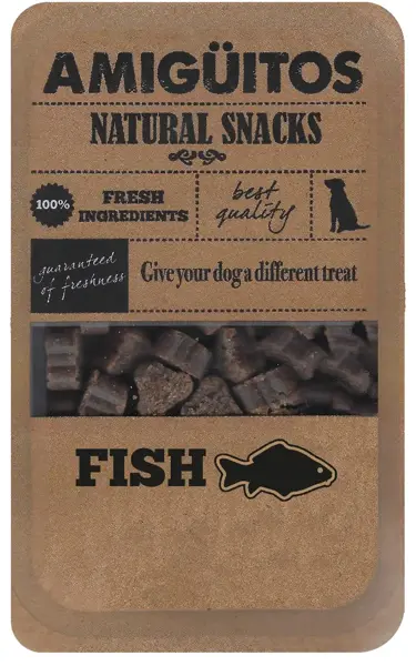 Amiguitos Dogsnack Fish 100 gram