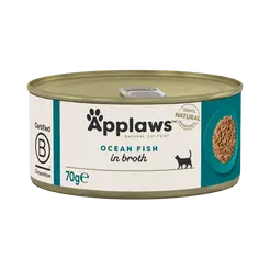 Applaws blik oceaanvis kattenvoer 24X70gr. - afbeelding 1