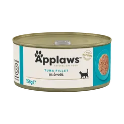 Applaws blik tonijnfilet kattenvoer 24x156gr.