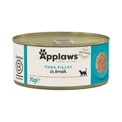Applaws blik tonijnfilet kattenvoer 70 gram - afbeelding 1