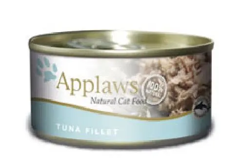 Applaws blik tonijnfilet kattenvoer 70 gram