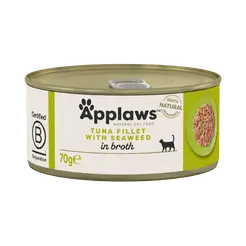 Applaws blik tonijnfilet&zeewier kattenvoer 70gr. - afbeelding 1