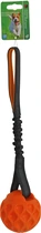 Apporteerbal oranje met piep en drijvend 9cm - afbeelding 1
