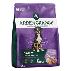 Arden grange dog adult kip large breed 2kg Hondenvoer
