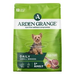 Arden grange dog adult mini lam 2kg Hondenvoer - afbeelding 2