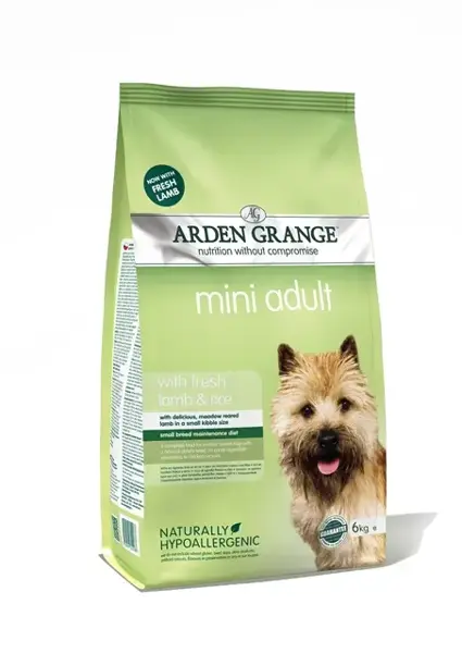 Arden grange dog adult mini lam 6 kg Hondenvoer