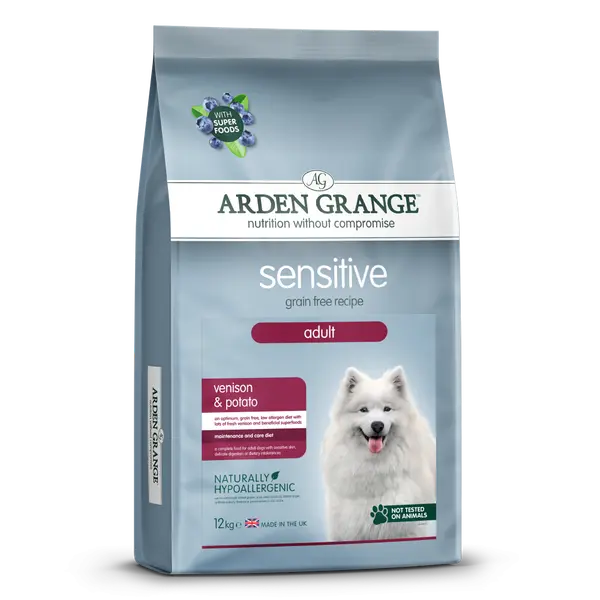 Arden Grange dog adult sensitive venison&potato grain free 12kg - afbeelding 1