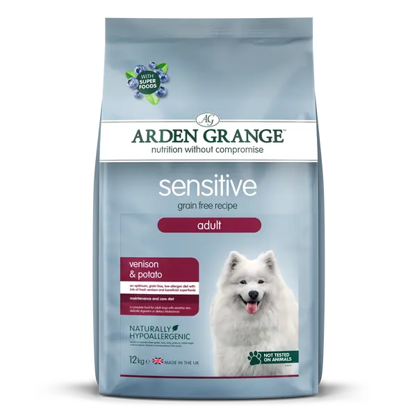 Arden Grange dog adult sensitive venison&potato grain free 12kg - afbeelding 1