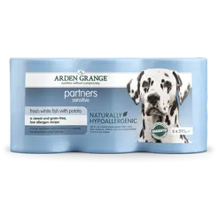 Arden grange dog blik sensitive fish&potato 6x395 gram Hondenvoer