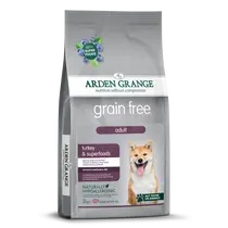 Arden grange dog grain free adult kalkoen 2 kg Hondenvoer - afbeelding 1