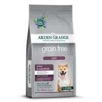 Arden grange dog grain free adult kalkoen 2 kg Hondenvoer - afbeelding 1