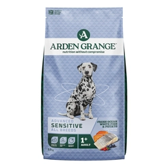 Arden grange dog sensitive adult fish&potato 12 kg Hondenvoer - afbeelding 2