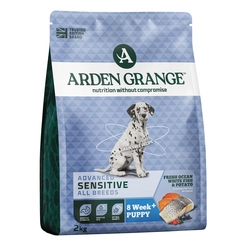 Arden grange dog sensitive puppy&junior fish&potato 2 kg Hondenvoer - afbeelding 3