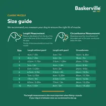 Baskerville muzzle classic maat 4 muilkorf - afbeelding 3