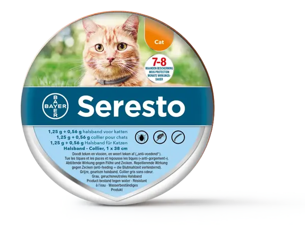 Seresto band kat Vlooien- en Tekenband