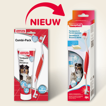 Beaphar combi-pack tandpasta+borstel - afbeelding 2
