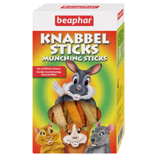 Beaphar knabbelsticks knaagdier 150 gr