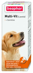 Beaphar multi-vit hond 50 ml. Multi vitamine druppels