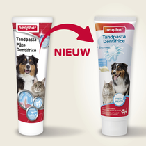 Beaphar tandpasta 2 enzymen hond en kat - afbeelding 2