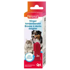 Beaphar vingertandenborstel 2 stuks