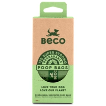 Becopets beco bags 48 stuks (4x12) composteerbare poepzakjes