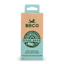 Becopets beco bags mint geur 120 stuks (8x15) Poepzakjes