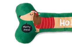 Beeztees kerst bot groen hondenspeelgoed - afbeelding 4