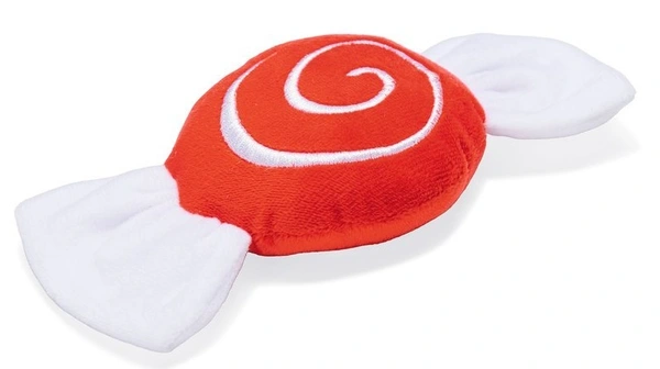 Beeztees kerst snoepje zonder piep hondenspeelgoed - afbeelding 1