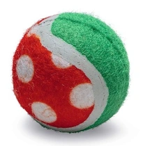 Beeztees kerst tennisballen 3 stuks kattenspeelgoed - afbeelding 2