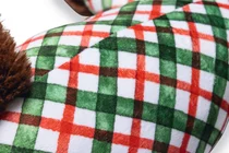 Beeztees kerst XL knuffel bruine hond met muziek hondenspeelgoed - afbeelding 4