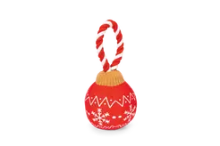 Beeztees kerstbal twinkle rood hondenspeelgoed - afbeelding 3