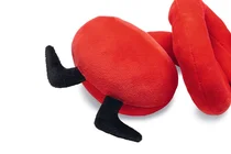 Beeztees kerstman spiraal knuffel met piep hondenspeelgoeed - afbeelding 3