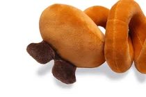 Beeztees rendier spiraal knuffel met piep hondenspeelgoeed - afbeelding 3