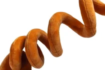 Beeztees rendier spiraal knuffel met piep hondenspeelgoeed - afbeelding 4