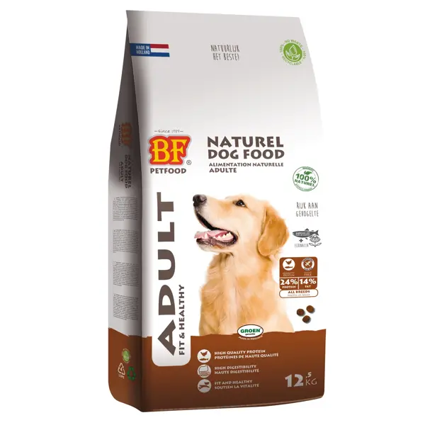 Biofood adult krokant 12,5 kg Hondenvoer