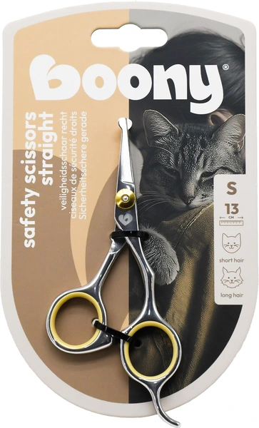 Boony veiligheid/contourschaar recht 13 cm kat - afbeelding 1