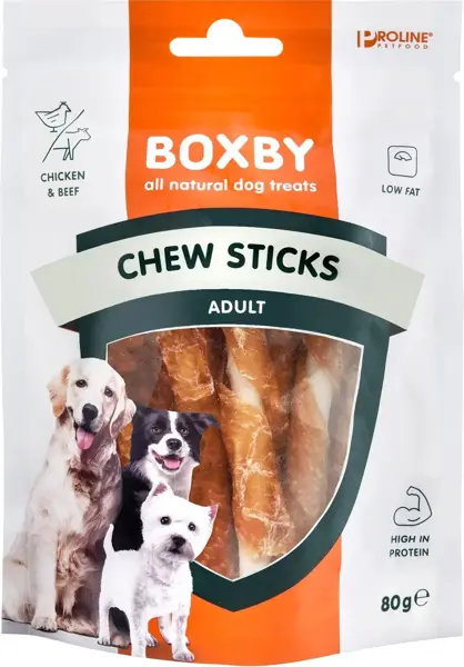 Boxby chew sticks adult 80 gram - afbeelding 1