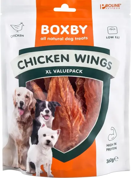 Boxby chicken wings 360 gram xl valuepack - afbeelding 1