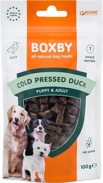 Boxby cold pressed duck no grain 100 gram - afbeelding 1