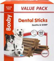Boxby dental sticks adult medium 60 stuks