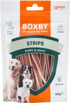 Boxby strips puppy&adult 100 gram - afbeelding 1