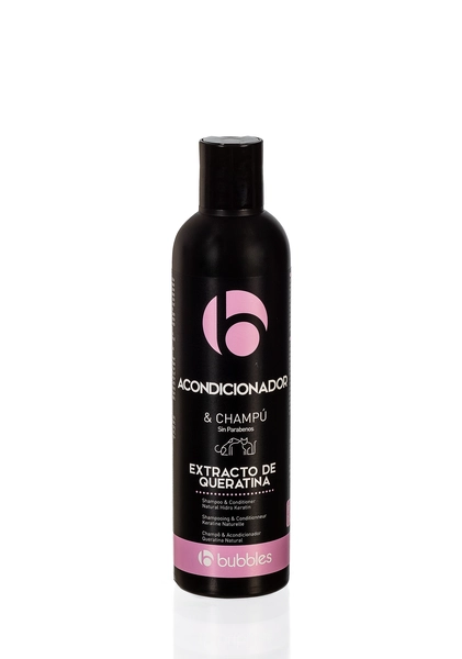 Bubbles Hydro Keratine Shampoo & Conditioner 250 ml