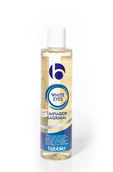 Bubbles white eyes tear remover 250 ml