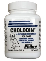 Cholodin hond 50 tabletten