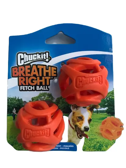 Chuckit breathe right fetch ball small 2-pack - afbeelding 1