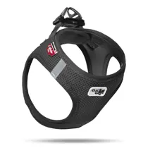 Curli Vest Air-Mesh Harness Black 3XS - afbeelding 5