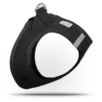 Curli Vest Air-Mesh Harness Black 3XS - afbeelding 1