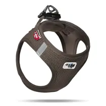 Curli Vest Air-Mesh Harness Brown 3XS - afbeelding 3