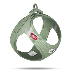 Curli Vest Harness Clasp Air-Mesh Olive 2XS - afbeelding 1